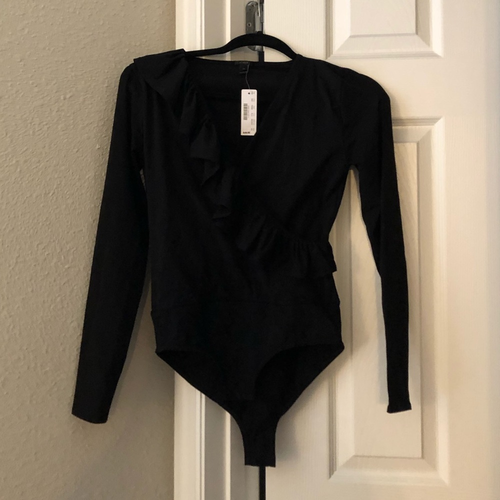 J.Crew XS NWT Black bodysuit